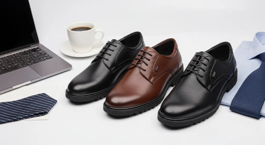 Durable office shoes for men with premium leather and cushioned support – best picks 2025